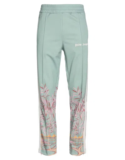 Palm Angels Pants In Sage Green