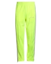 Palm Angels Man Pants Yellow Size L Polyester In Green