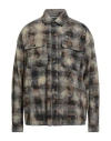 Palm Angels Men's Checked Cotton Blend Shirt