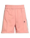 Palm Angels Logo-embroidered Track Shorts In Pink