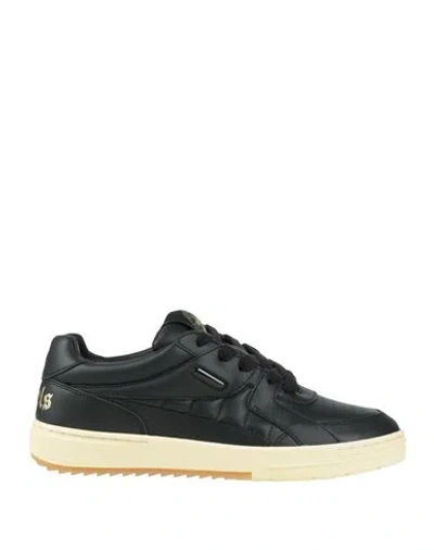 Palm Angels Man Sneakers Black Size 8 Leather