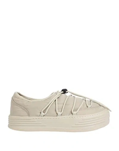 Palm Angels Man Sneakers Light Green Size 9 Textile Fibers