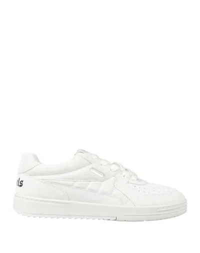 Palm Angels Man Sneakers Off White Size 9 Leather