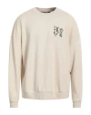Palm Angels Sweatshirts In Beige