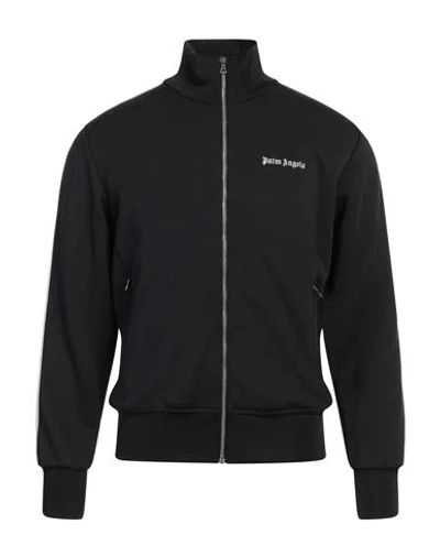 PALM ANGELS PALM ANGELS MAN SWEATSHIRT BLACK SIZE M POLYESTER