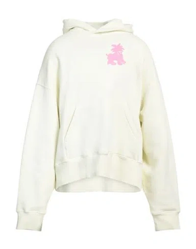 PALM ANGELS PALM ANGELS MAN SWEATSHIRT LIGHT GREEN SIZE M COTTON, ELASTANE, POLYESTER