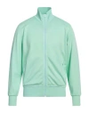 Palm Angels Man Sweatshirt Light Green Size L Polyester, Elastane In Green