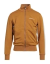 Palm Angels Man Sweatshirt Mustard Size L Polyester