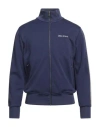 Palm Angels Track Jacket With Zipper In Blue
