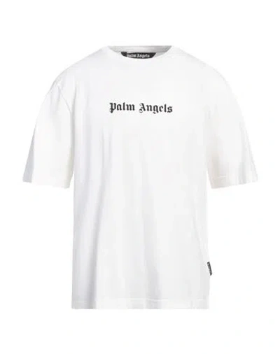 PALM ANGELS PALM ANGELS MAN T-SHIRT WHITE SIZE L COTTON