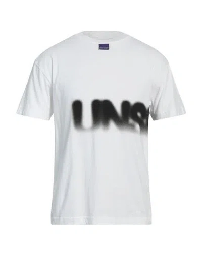 Palm Angels Man T-shirt White Size S Cotton