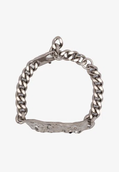 PALM ANGELS MELTED-PLAQUE BRACELET