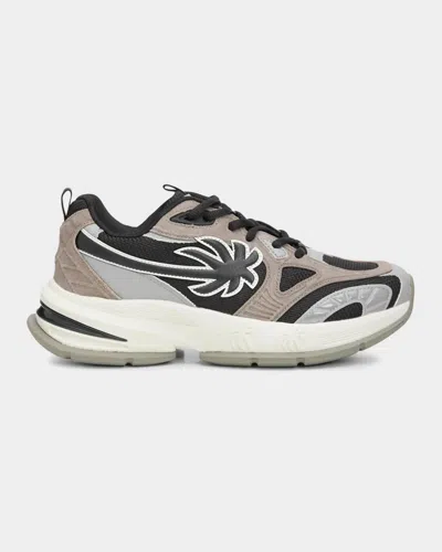 Palm Angels Men & Apos;s Palm Runner Sneakers In Black Grey