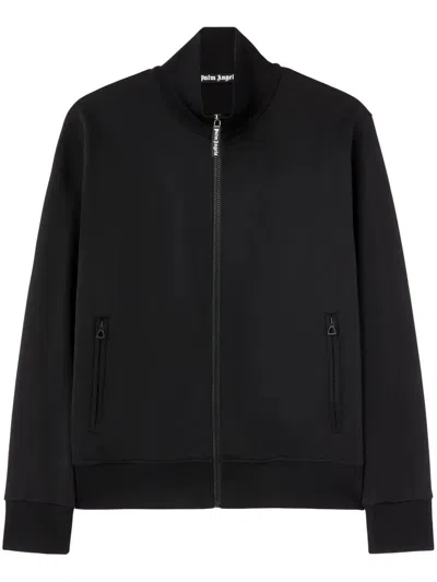 Palm Angels Men `back Curved Logo` Track Jacket