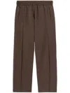 Palm Angels Men `back Curved Logo` Track Pants
