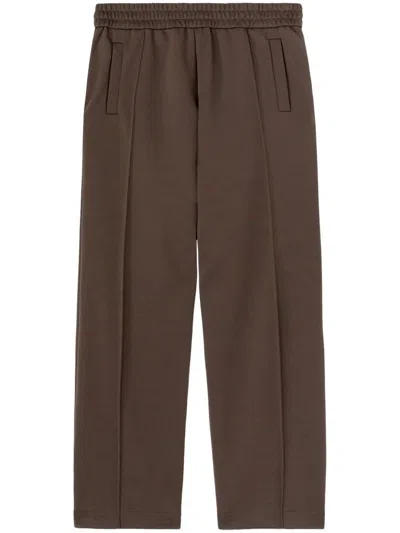 Palm Angels Men `back Curved Logo` Track Pants
