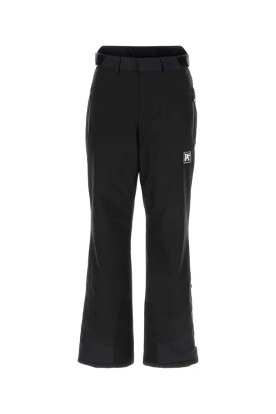 Palm Angels Black Polyester Ski Pant