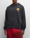 Palm Angels Sweatshirt In Black Gold