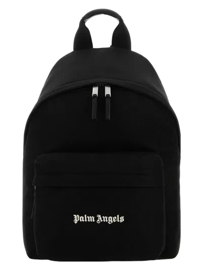 Palm Angels Men's Canvas Cordura Backpack In Black