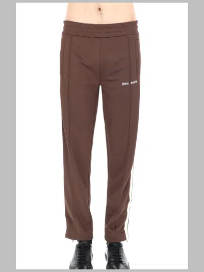 Palm Angels Brown Regular Joggers Pants