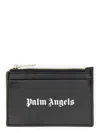 Palm Angels Men Caviar Card Holder In Black
