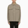 Palm Angels Club Check Logo Overshirt