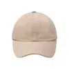 Palm Angels Men's Classic Logo Cap In Beige/off White