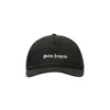Palm Angels Classic Logo Cap In Black/off White