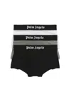 Palm Angels Men's Set Of Three Boxers | Size Small | Pmuh004c99fab001 Color 8484 In Multicolor