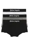 Palm Angels Men's Set Of Three Boxers | Size Small | Pmuh004c99fab001 Color 8484 In Multicolour