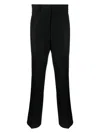 Palm Angels Men's Cotton Track Pants In Black