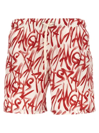 Palm Angels Men 'graffiti' Swimsuit