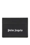 Palm Angels Men's Logo Card Holder In Black