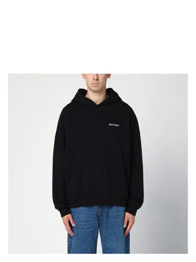 PALM ANGELS MEN'S LOGO SWEATSHIRT HOODIE