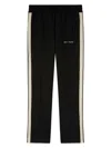 Palm Angels Logo-printed Elasticated Waist Track Pants In Black