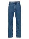 Palm Angels Jeans In Lightblue