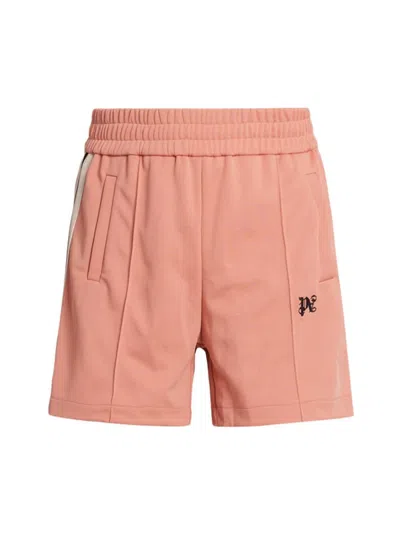 Palm Angels Pink Monogram Shorts