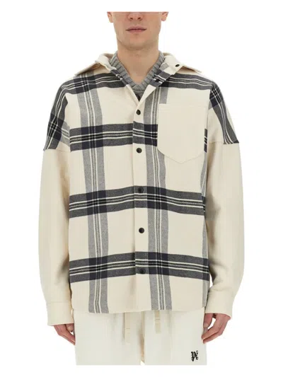 PALM ANGELS MEN'S OVERSHIRT CHECK