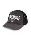 PALM ANGELS MEN'S PA CITY TRUCKER HAT