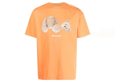 Pre-owned Palm Angels Men's  Classic Bear T-shirt In Orange