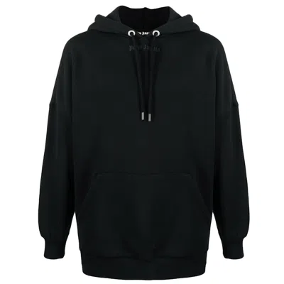 Pre-owned Palm Angels Men's  Classic Logo Over Hoodie In Black