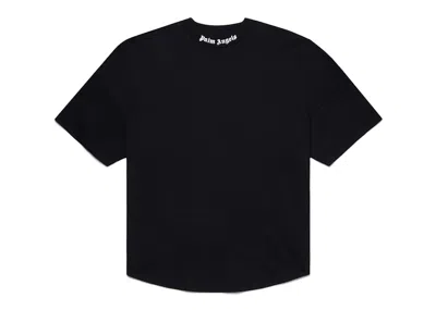 Pre-owned Palm Angels Men's  Classic Logo Print T-shirt In Black