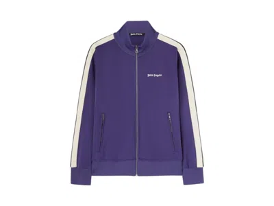 Pre-owned Palm Angels Men's  Classic Logo Track Jacket In Navy Blue