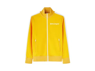 Pre-owned Palm Angels Men's  Classic Track Jacket In Orcher Yellow