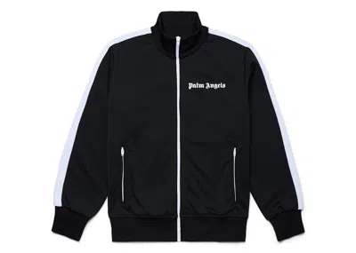 Pre-owned Palm Angels Men's  Classic Track Jacketss22in Black/white