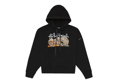 Pre-owned Palm Angels Men's  Desert Skull Hoodiein Black