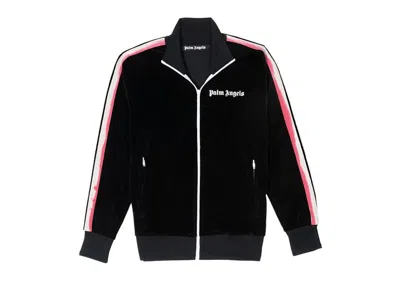 Pre-owned Palm Angels Men's  Handmade Tie Dye Track Jacketin Black