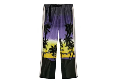 Pre-owned Palm Angels Men's  Palm Sunset Track Ski Pants In Purple/black