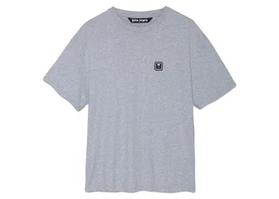 Pre-owned Palm Angels Men's  Palm Tree T-shirt In Grey In Gray