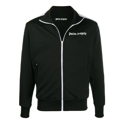 Palm Angels Men's  Side Stripe Sports Jacket Black